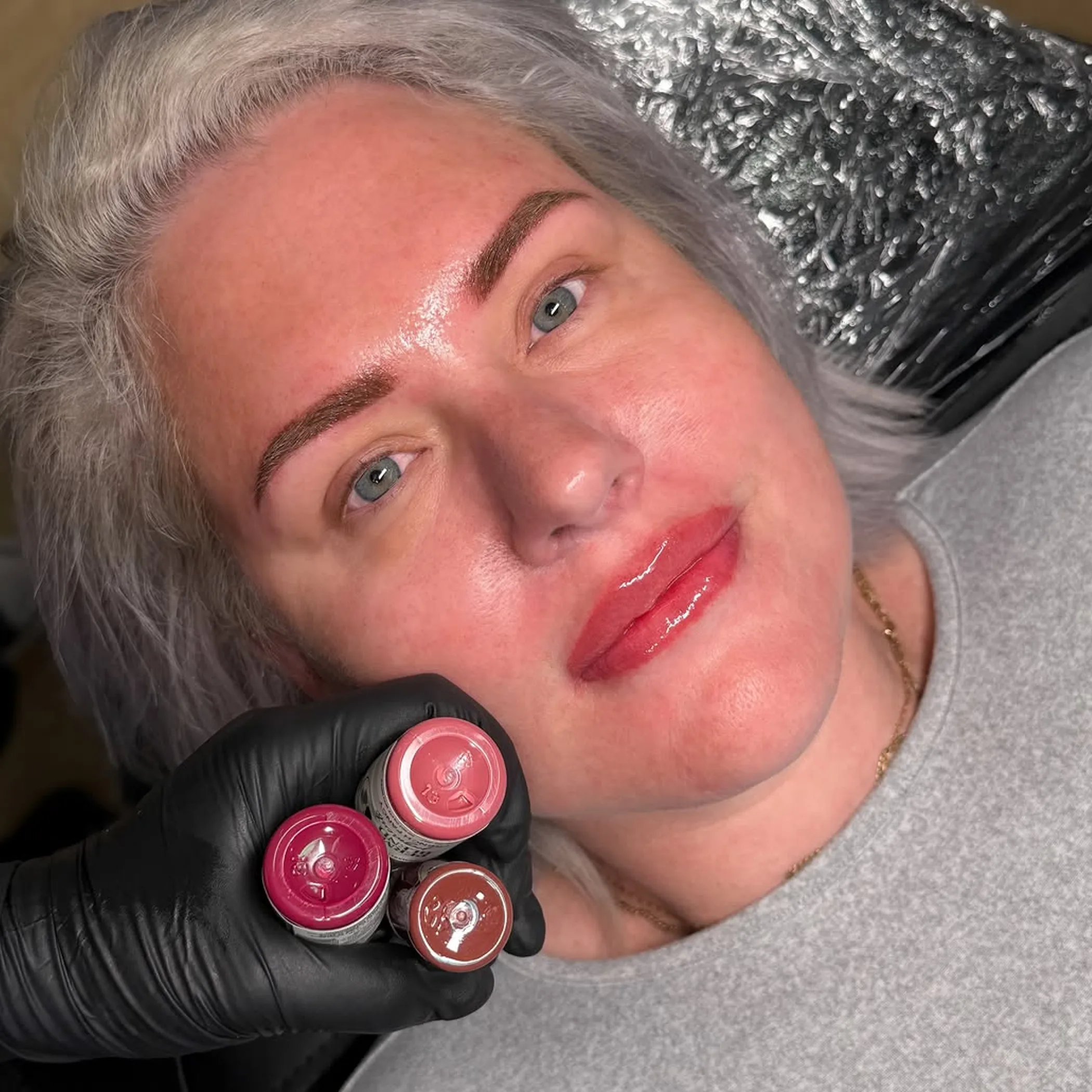 lip blush cosmetic tattooing